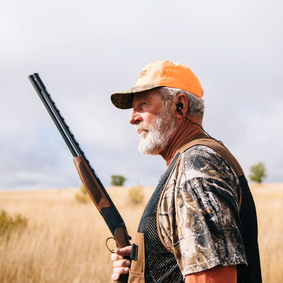 Custom Molded Earplugs the Best Hearing Protection for Pheasant, Chukar, and Upland Hunting