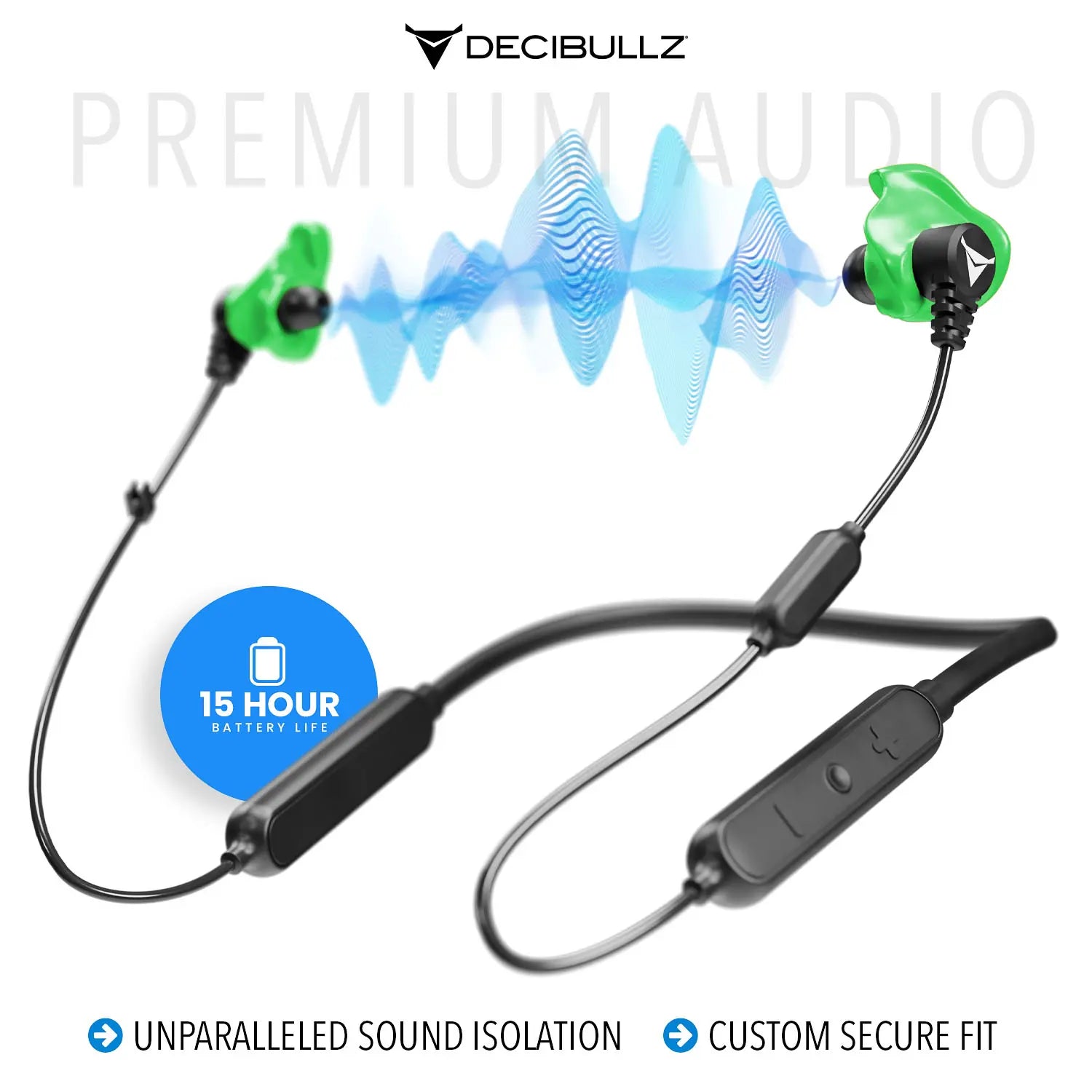 Decibullz discount wireless earphone